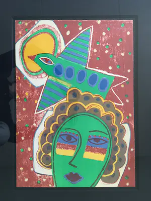 Corneille - Vrouw met vogel kopen? Bied vanaf 149!