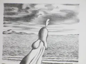 Joop Moesman - Windkracht Acht - Litho kopen? Bied vanaf 140!