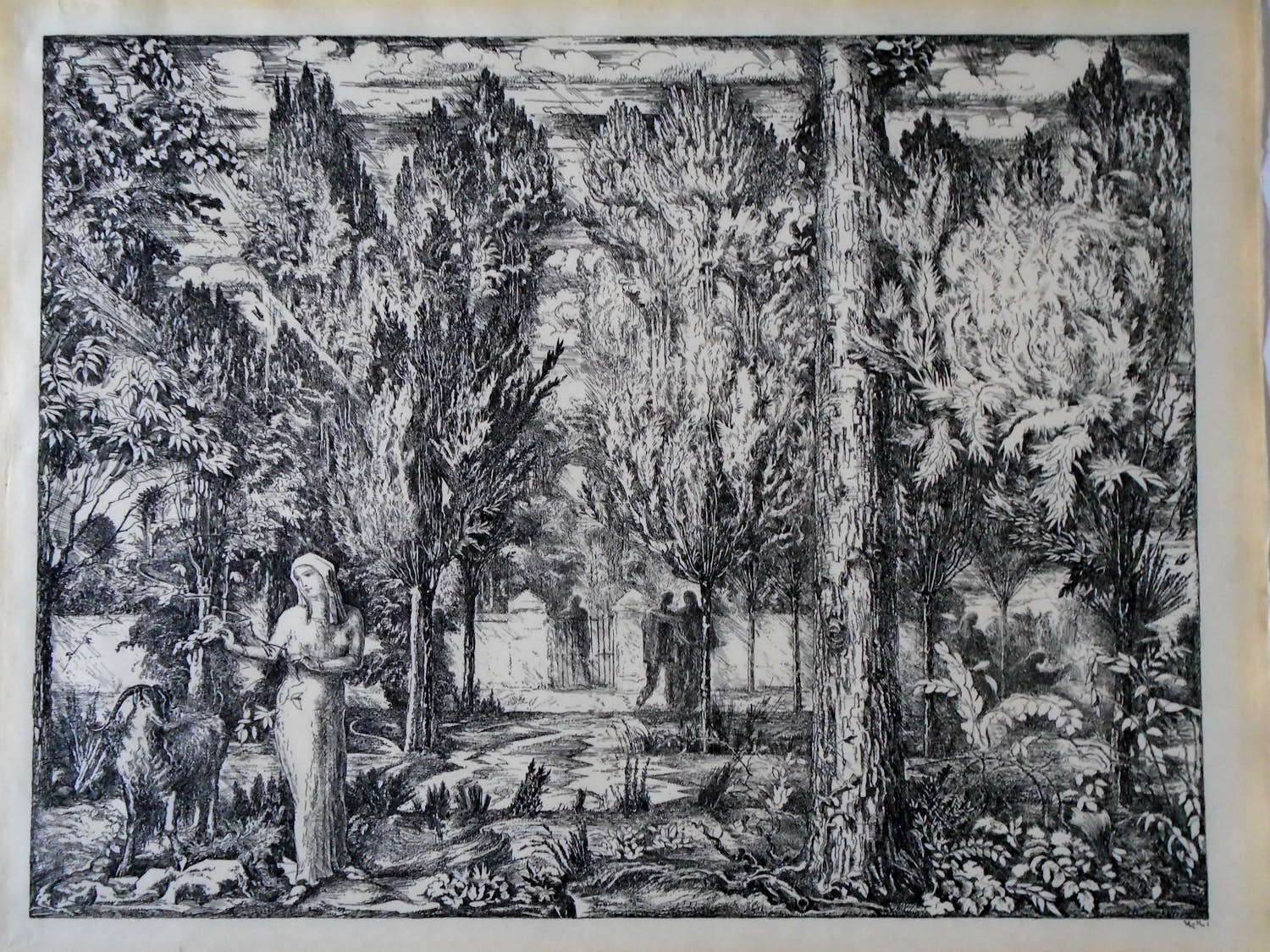 Willem van Konijnenburg - Tuin van Eden verkocht voor € 50!