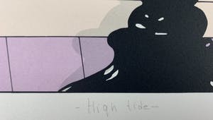 Hans Wap - kleurenzeefdruk - 'High tide' - 1980 kopen? Bied vanaf 79!