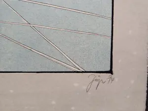Buy Bernhard Jäger - 'Innerer Monolog', litho? Bid from 49!