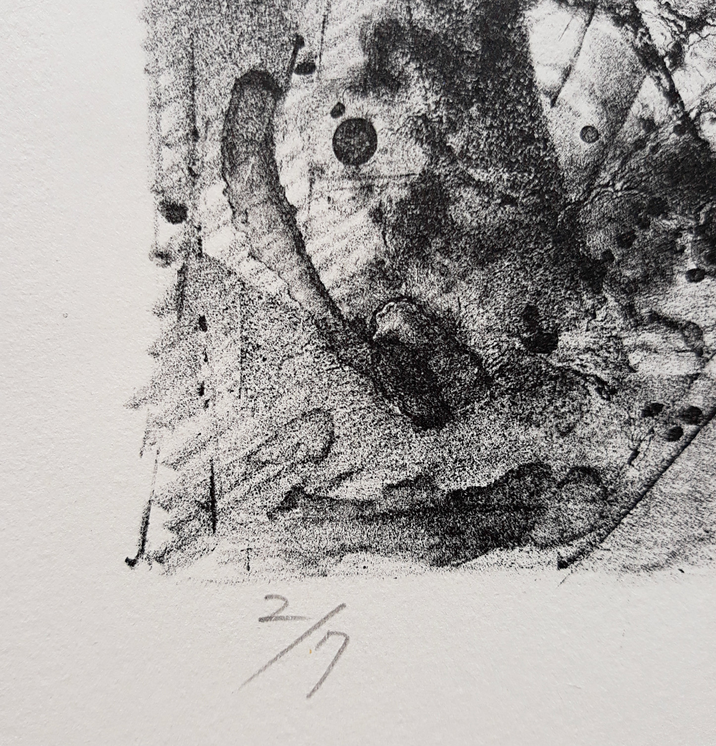 Kenji Nagai - Abstracte compositie, litho kopen? Bied vanaf 30!