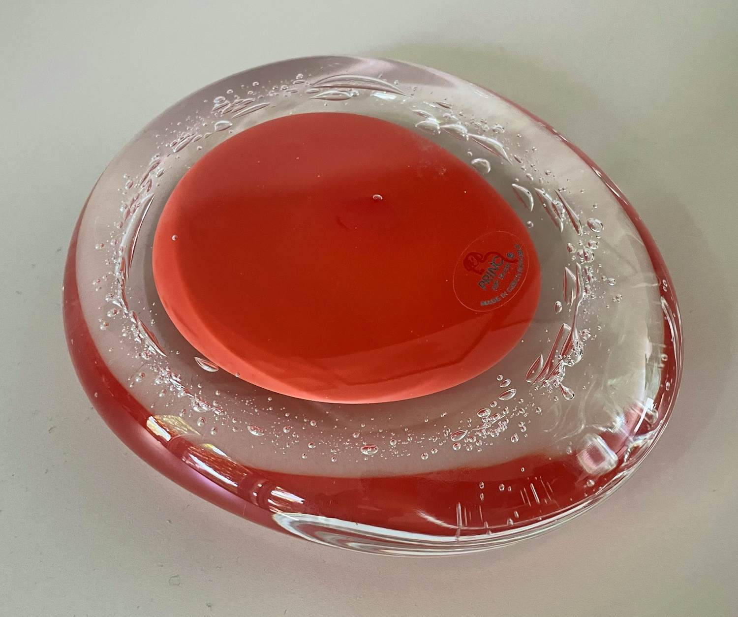 Princ art glass - Kunstglazen object verkocht voor € 20!