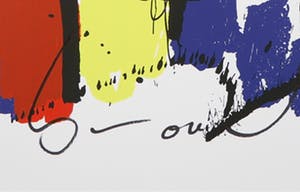 Herman Brood - Zeefdruk, Brasil God kopen? Bied vanaf 80!