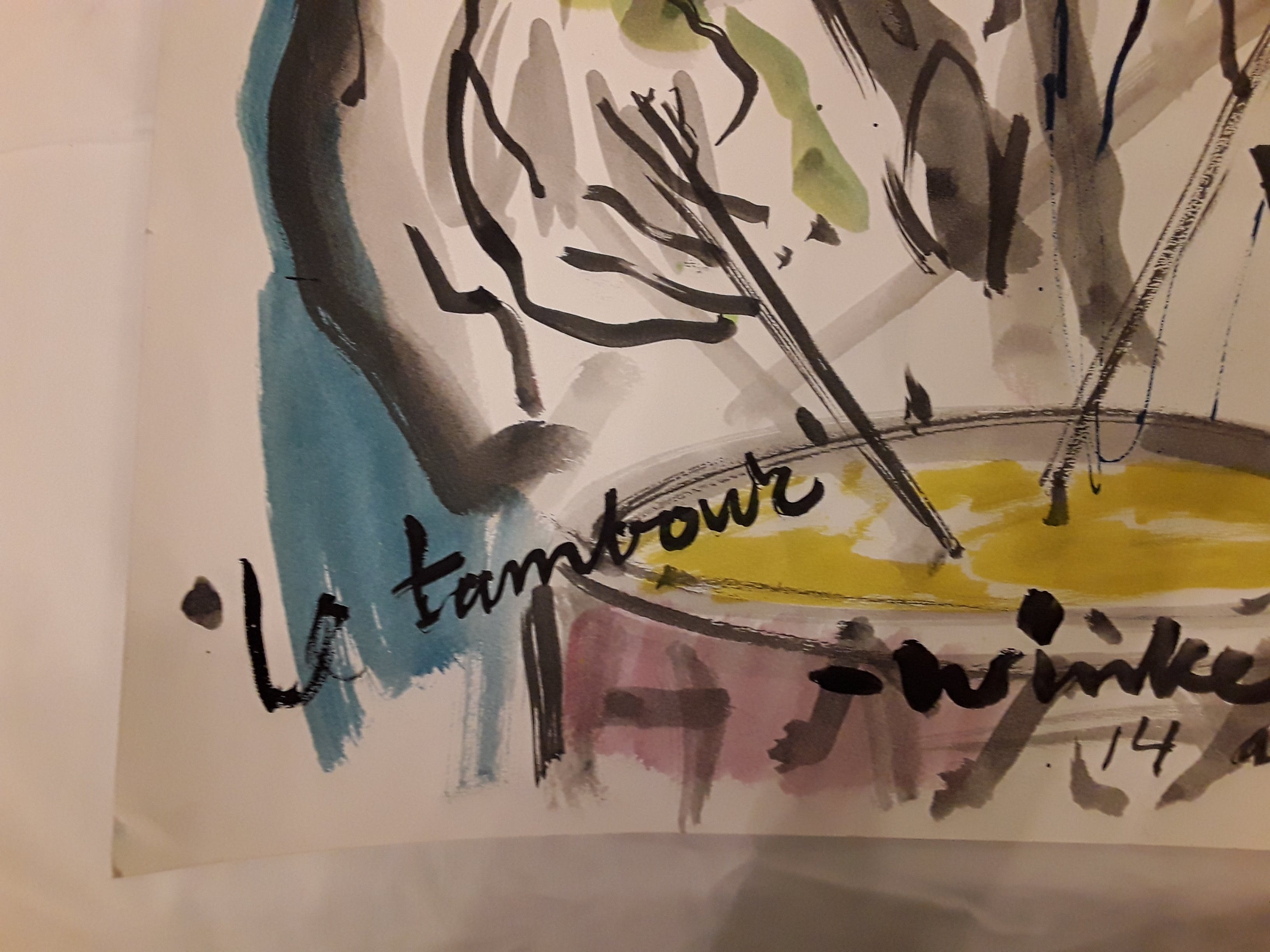 Arien Winkel - Titel,,le tambour,, kopen? Bied vanaf 20!