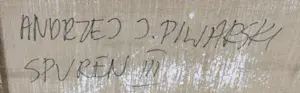 Andrzej j. Piwarski - Gemengde techniek op doek, Sporen III - Ingelijst kopen? Bied vanaf 150!