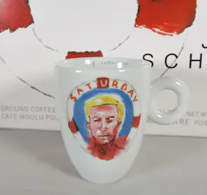 Julian Schnabel - voor Illy - 2-persoons koffie-set - Porselein kopen? Bied vanaf 1!