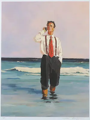 Toon Kuijpers - Giclée, Business II - Ingelijst kopen? Bied vanaf 1!