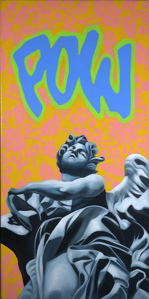 Jan Bollaert - Acryl op doek, Pow II (Groot) kopen? Bied vanaf 200!