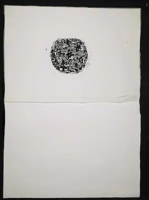 Maria de Ronde - Houtsnede op Japans papier, Compositie III kopen? Bied vanaf 1!