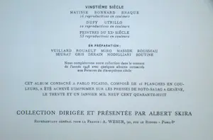 Pablo Picasso - Schatten van de Franse schilderkunst - 1948 - Portfolio met 16 kleurenprints kopen? Bied vanaf 150!