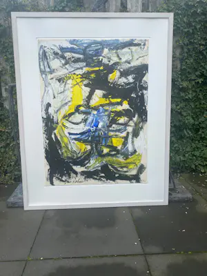 Jan Sierhuis - Personage met vogel kopen? Bied vanaf 600!