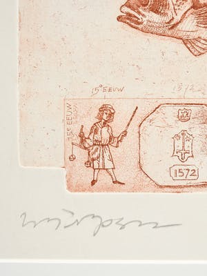 Niet of onleesbaar gesigneerd - Jorn - Oorsprong van de handel kopen? Bied vanaf 1!