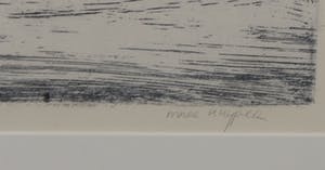 Marc Kuyper - Ets en aquatint, Man as a Rock - Ingelijst kopen? Bied vanaf 1!