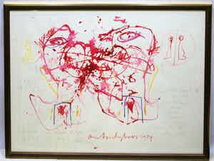 Anton Heyboer - Woman and artist are one verkocht voor € 250!