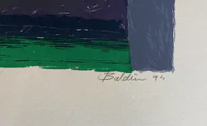 Ahmad Baldin - Zeefdruk, 1994. kopen? Bied vanaf 45!