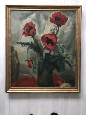 Piet van Wijngaerdt - Stilleven met Klaprozen kopen? Bied vanaf 675!