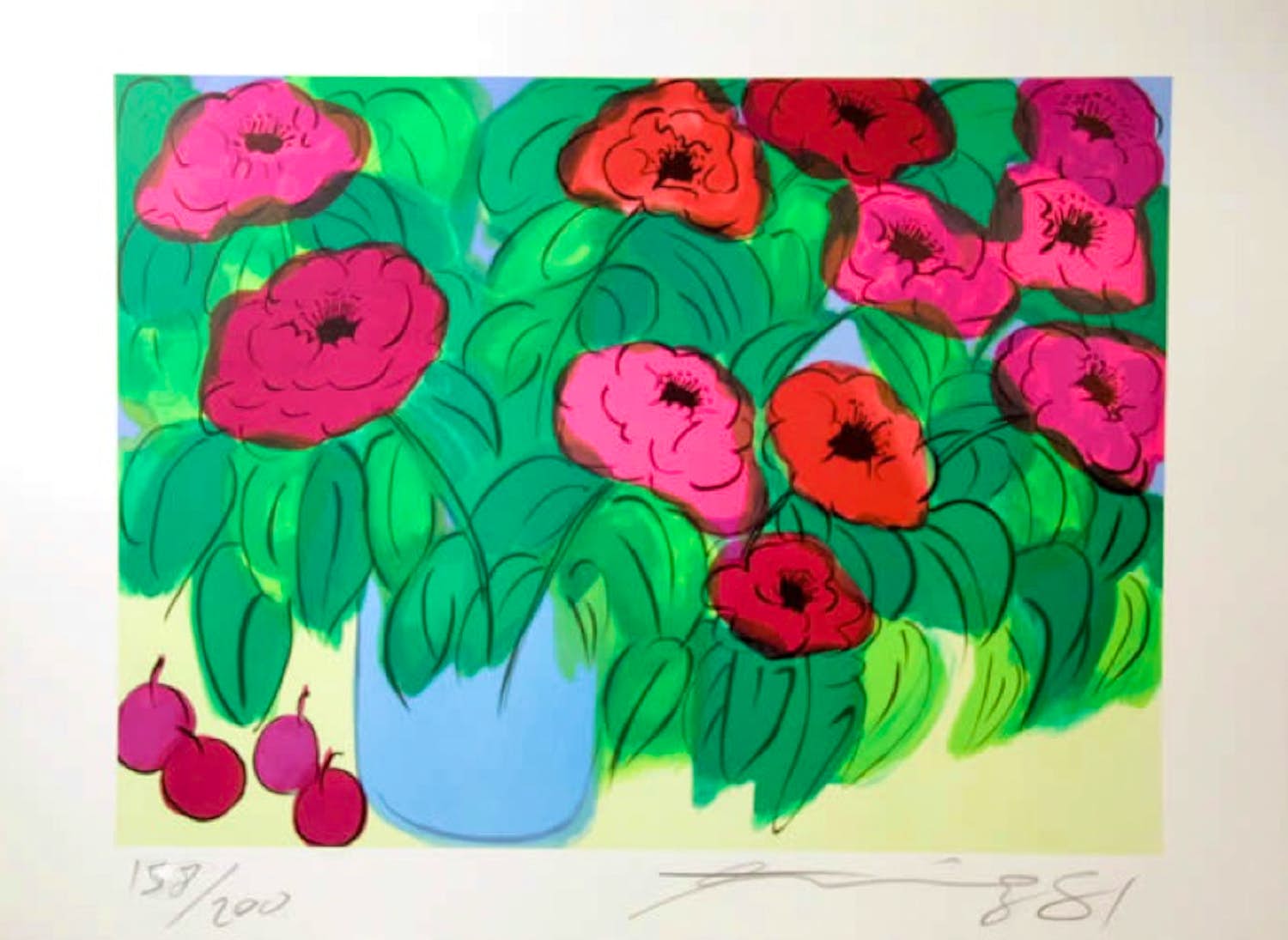 Walasse Ting Bloemen Kopen Bied Vanaf 850 Kunstveiling nl