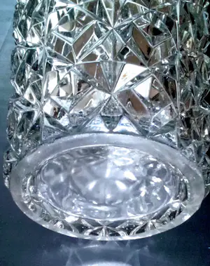 August Walther & Sohne AG - Diamant geslepen kristallen vaas kopen? Bied vanaf 50!