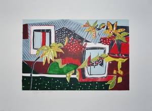 Vincent van Ojen - Stilleven met bladeren en bessen. kopen? Bied vanaf 55!