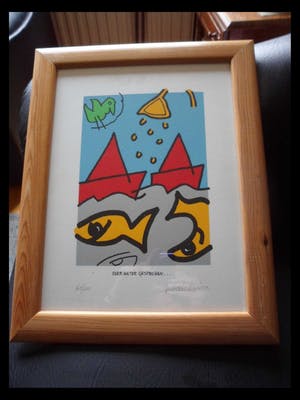 Peter Louman - Zeefdruk, Over water gesproken... kopen? Bied vanaf 25!