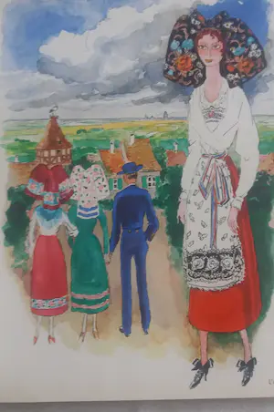 Kees van Dongen - Liste de grands vins met 15 aquarellen van Kees Van Dongen kopen? Bied vanaf 75!