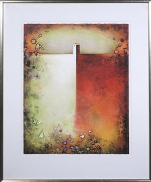 Jurjen Ravenhorst - Litho, Zonder titel - Ingelijst kopen? Bied vanaf 35!