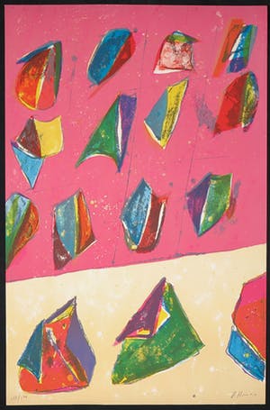 Daniel Humair - Litho, Zonder titel kopen? Bied vanaf 35!