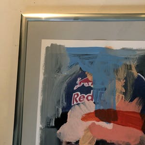Peter Klashorst - Beschilderde Zeefdruk van Max Verstappen kopen? Bied vanaf 10!