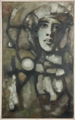 Mado Schoolmeesters - Lot van 5 schilderijen op doek kopen? Bied vanaf 150!