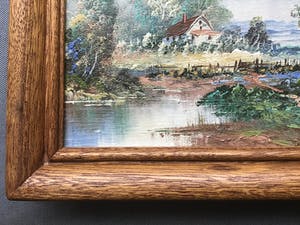 Niet of onleesbaar gesigneerd - Boerderij aan water kopen? Bied vanaf 1!