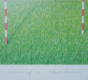 Bart Boumans - Hollands landschap, litho kopen? Bied vanaf 30!