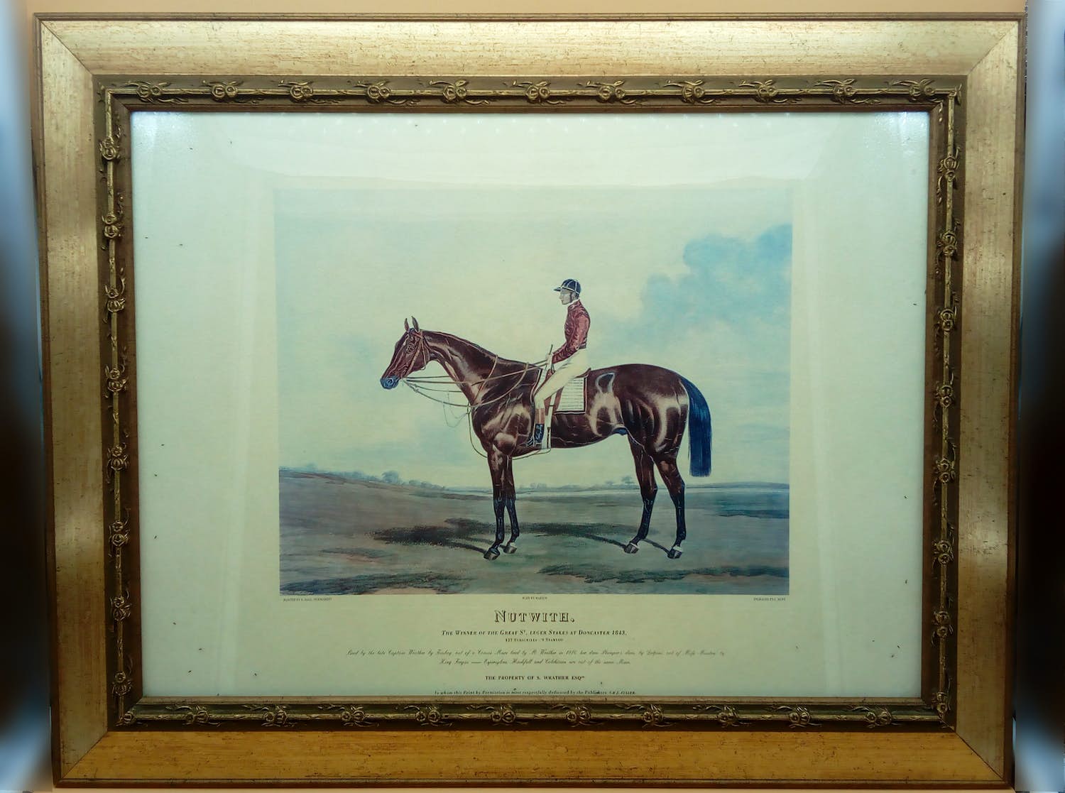 Harry Hall - Nutwith, the winner of the Great St. Leger Stakes at Doncaster 1843 kopen? Bied vanaf 50!