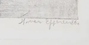 Hans van Efferen - Ets, Rabbijn Awraham Soetendorp kopen? Bied vanaf 1!