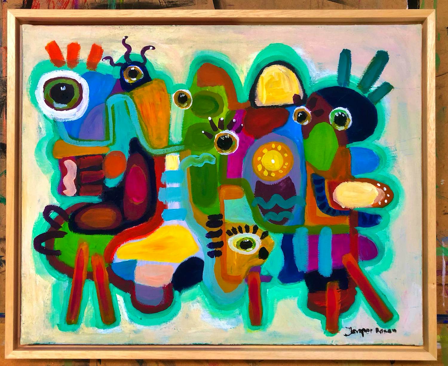 Jasper Banen - Met energie in de wereld staan verkocht voor € 265!