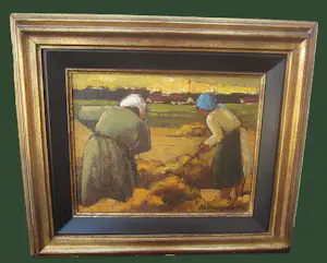 Buy Lea Vanderstraeten - "Farmers in the Field"? Bid from 200!