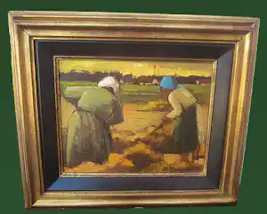 Buy Lea Vanderstraeten - "Farmers in the Field"? Bid from 200!