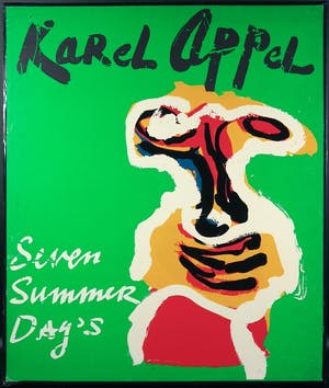 Karel Appel - Tuesday uit de serie Seven Summer Days (inclusief map!) kopen? Bied vanaf 1!