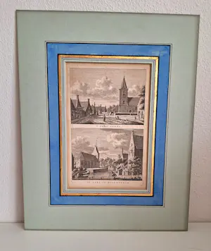 Buy Jan Bulthuis - Kopergravure Dorp Warns en kerk te Molkweerum? Bid from 29!