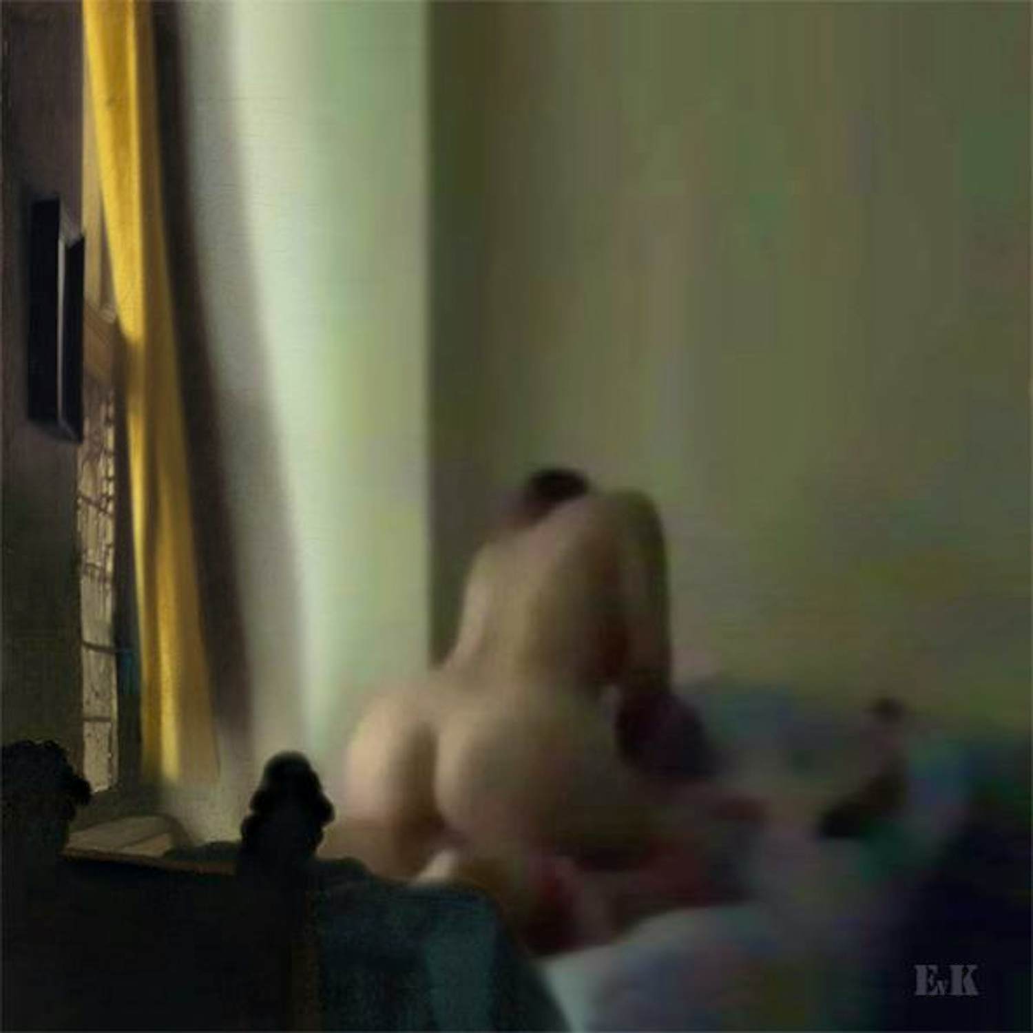 Erwin van Krey - Akt / Zimmer verkocht voor € 100!