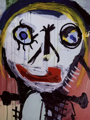 Paul Indrek Kostabi - Grade School, 2012, gesigneerd, E.A. kopen? Bied vanaf 60!