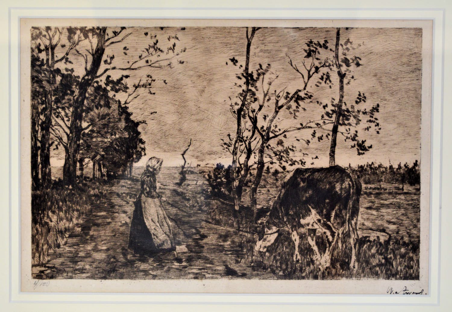 Willem de Zwart - koehoedster kopen? Bied vanaf 150!