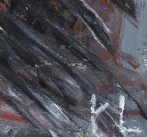 Reinier Lucassen - Olieverf op papier, De Wereld kopen? Bied vanaf 1!