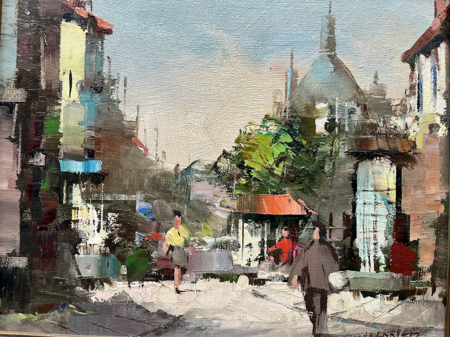 Harry Koolen - Straatje Parijs verkocht voor € 50!