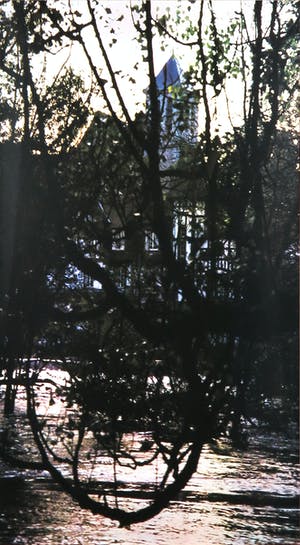 Paul Huf - Foto, Villa door bomen - Ingelijst kopen? Bied vanaf 1!