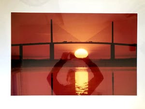 Niet of onleesbaar gesigneerd - Golden Gate Bridge - Fotografie, Fraai ingelijst kopen? Bied vanaf 1!