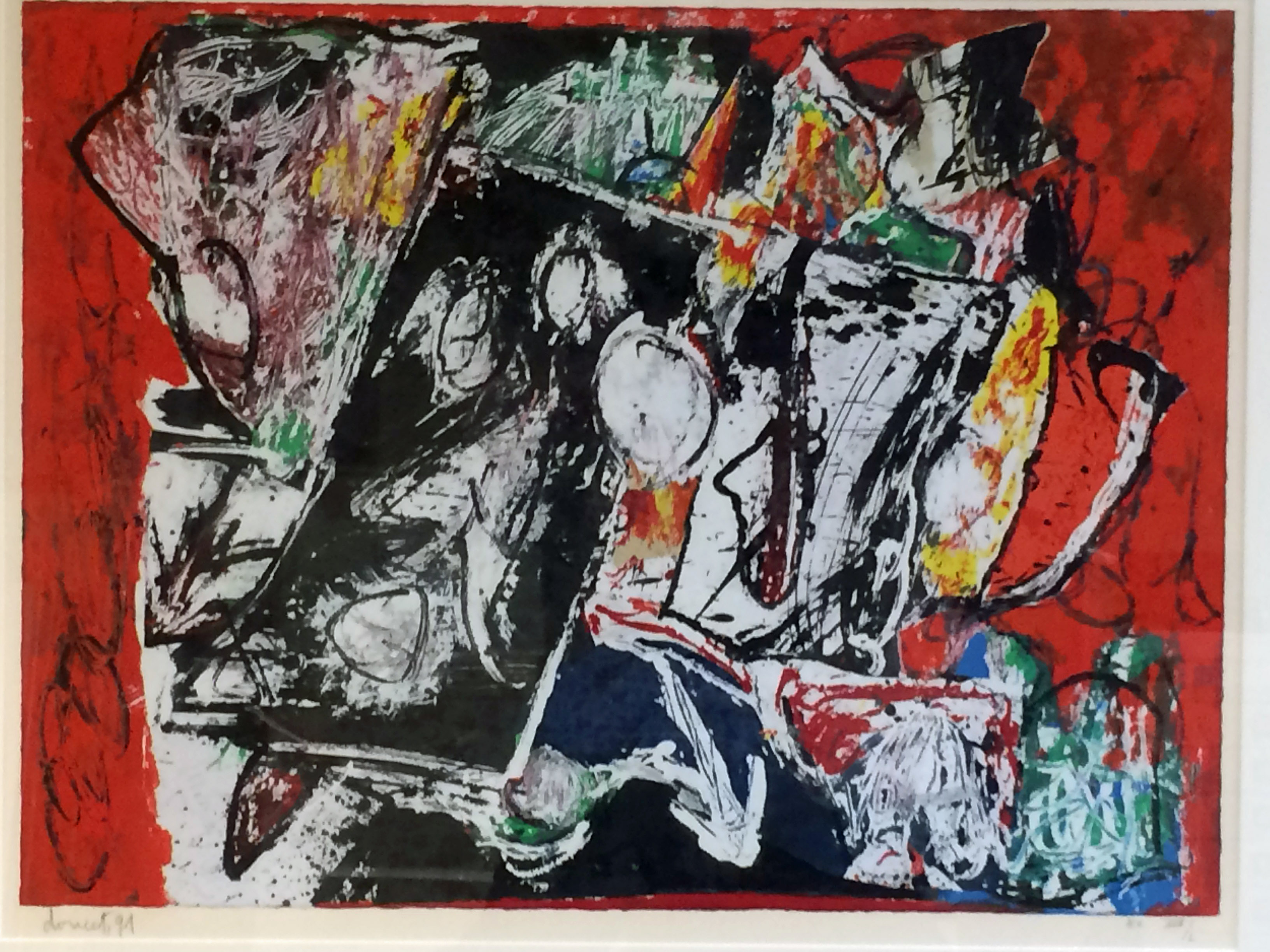 Jacques Doucet - zonder titel Groot (Cobra) verkocht voor € 225!