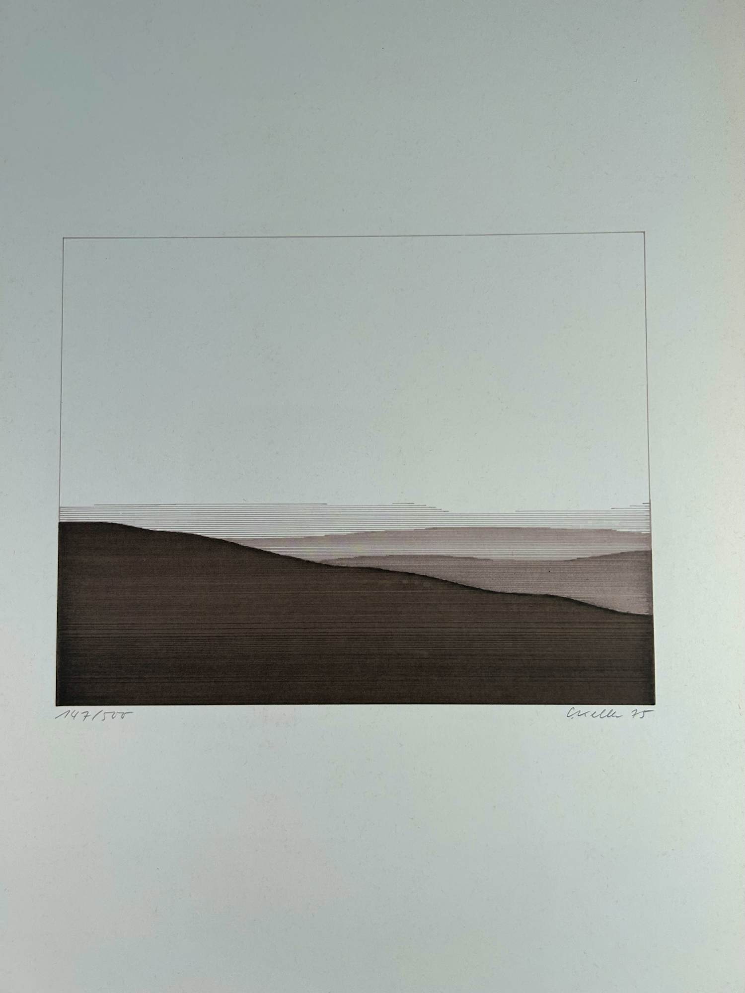 Claudia Keller - Berglandschap grijsbruin kopen? Bied vanaf 50!