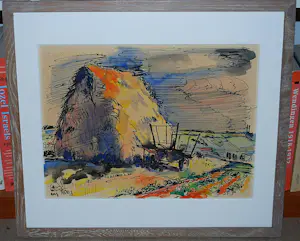 Edmond Wingen - Zomers Limburgs platteland 1955 kopen? Bied vanaf 165!