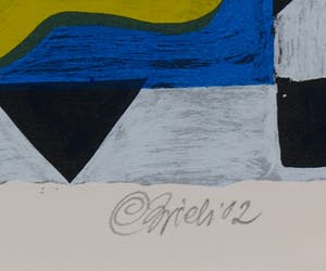 Clemens Briels - Zeefdruk, Des Caribean - Ingelijst (Zeer Groot) kopen? Bied vanaf 150!